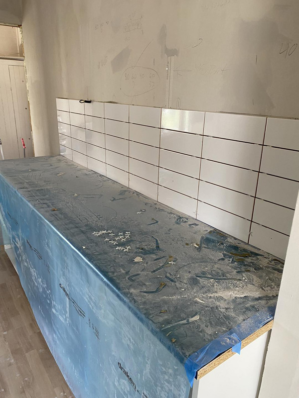Nytt kök på Övre Brunnsvägen 53